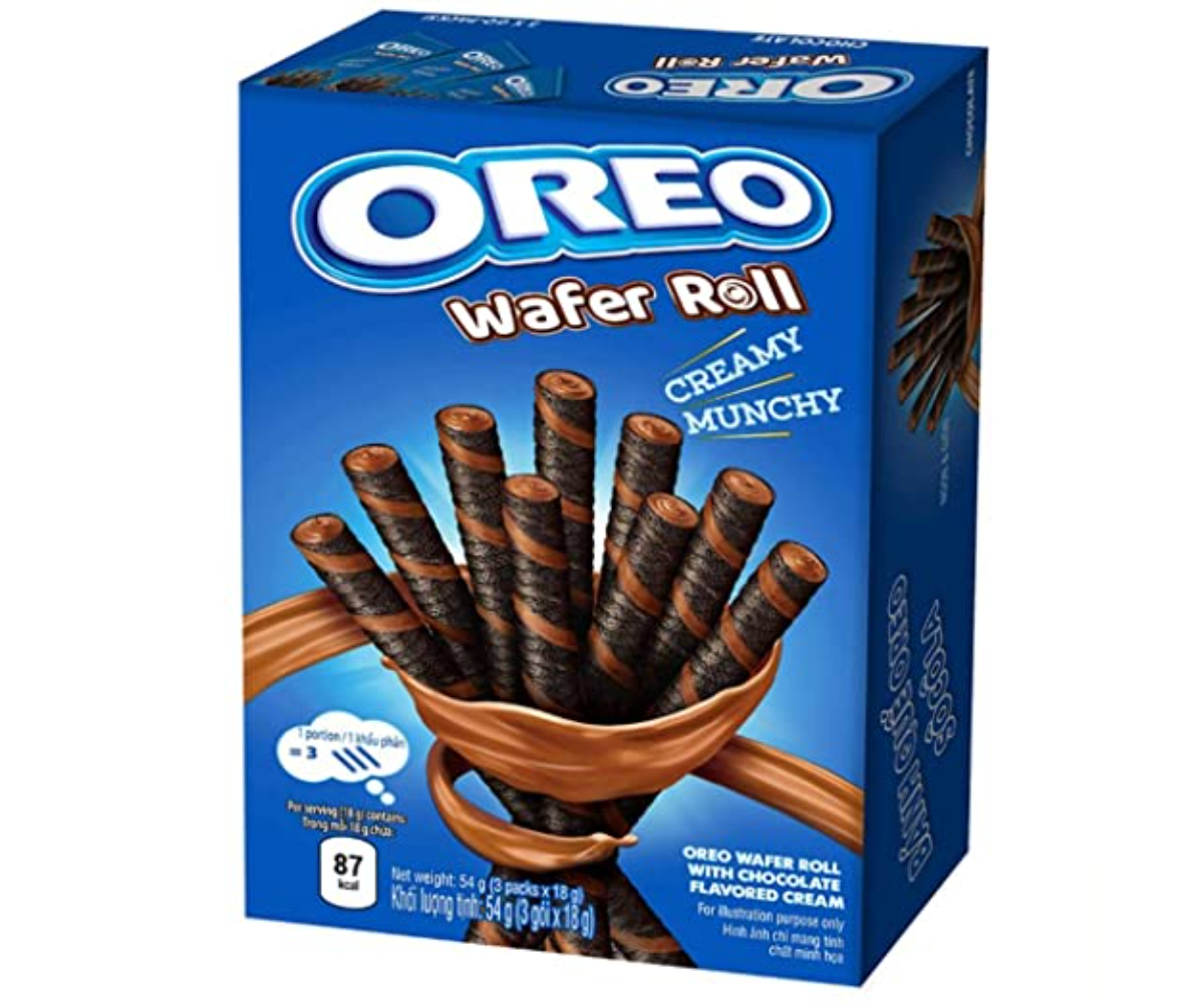 Oreo Chocolate Wafer Rolls