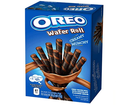 Oreo Chocolate Wafer Rolls